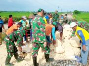 Gotong Royong TNI dan Warga Babat Lamongan, Aliran Air Lancar Panen Terancam Melimpah IMG 20260504 WA0015
