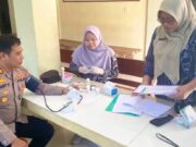 Personel Polsek Kasiman Dicek Kolesterol dan Gula Darah, Ini Tujuannya IMG 20260510 WA0021