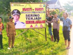 Usai Rentetan Kecelakaan, Banner Keselamatan Dipasang di Jalur Kedungadem Bojonegoro IMG 20260512 WA0050