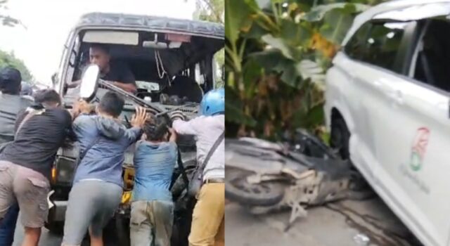 Diduga Kurang Hati-Hati Saat Mendahului, Avanza Picu Kecelakaan Beruntun di Dander Bojonegoro IMG 20260521 WA0018