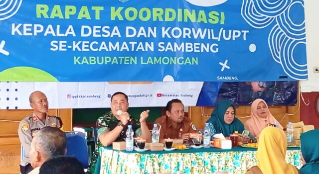 Danramil Sambeng Lamongan Perkuat Sinergi Lintas Sektor Demi Pembangunan dan Stabilitas Wilayah IMG 20260522 WA0008