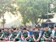 Yonif TP 885 Belibis Putih dan Warga Dander Bojonegoro Kompak Sholat Idul Adha IMG 20260527 WA0034