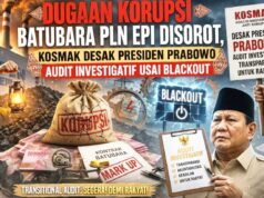 Gegara Blackout Sumatera, KOSMAK Desak Prabowo Audit Dugaan Korupsi Batubara PLN EPI IMG 20260528 WA0012