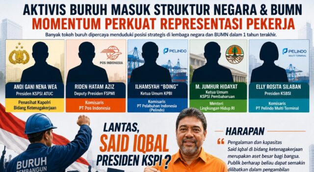 Aktivis Buruh Mulai Kuasai Jabatan Strategis Negara dan BUMN, Ini Daftar Namanya IMG 20260528 WA0023