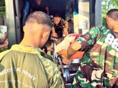 Prajurit Yonif TP 885 Belibis Putih Bergerak Cepat, Korban Kecelakaan di Bojonegoro Langsung Ditolong IMG 20260608 WA0008