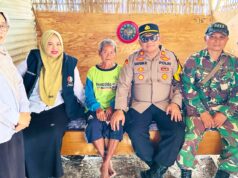 Dinsos Bojonegoro dan Polsek Kalitidu Kunjungi Mbah Suparman di Area Makam IMG 20260626 WA0004