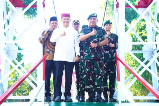 TNI Wujudkan Mimpi Warga Bakalan Pasuruan, Jembatan Perintis Garuda Resmi Beroperasi IMG 20260626 WA0032