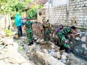 Pra TMMD ke-129 Dimulai, TNI dan Warga Bergerak Cepat Perkuat Bantaran Sungai di Lamongan IMG 20260628 WA0000