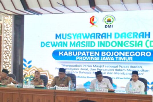 Regenerasi DMI Bojonegoro Dimulai, Masjid Disiapkan Jadi Pusat Pendidikan hingga Ekonomi Umat IMG 20260630 WA0032