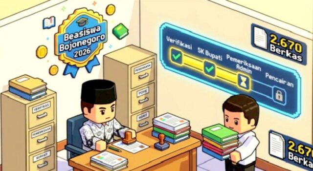 Dinas Pendidikan Bojonegoro Ungkap Progres Beasiswa 2026, Ini Alasan Dana Belum Dicairkan IMG 20260702 WA0037