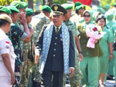 Kodim Lamongan Beri Penghormatan Terbaik bagi Danramil Purna Tugas IMG 20260705 WA0000