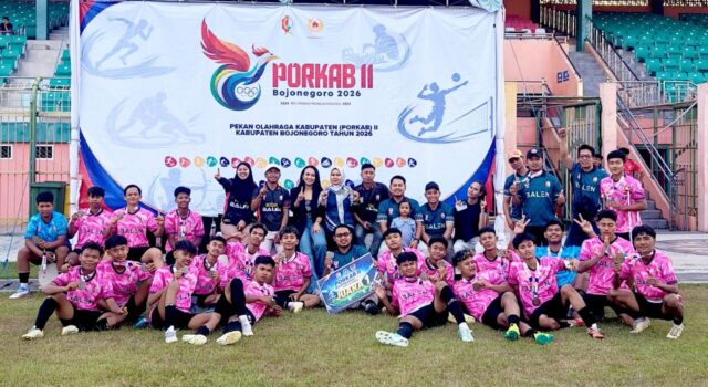 Balen Tak Terbendung, Juara Sepak Bola Porkab II Bojonegoro Usai Libas Ngraho IMG 20260707 WA0028