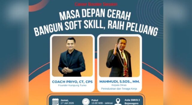 Disperinaker Bojonegoro Buka Career Booster Gratis, Lulusan SMA SMK Wajib Tahu IMG 20260713 WA0069
