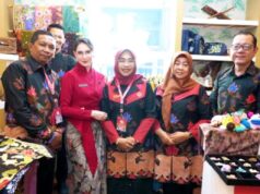 Cantika Wahono Promosikan UMKM Bojonegoro di Makassar, Tas Wastra Jadi Rebutan IMG 20260714 WA0032