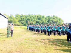 Siswa Baru SMPN 1 Kanor Bojonegoro Digembleng PBB, Ini Tujuan Polsek dan Koramil IMG 20260714 WA0062