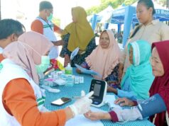 TMMD 129 Bojonegoro Tak Hanya Bangun Jalan, Warga Nikmati Layanan Kesehatan Gratis IMG 20260716 WA0008
