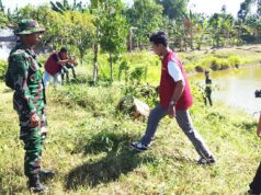 Embung Bekatul Bersih Berkat Aksi Kolaborasi Satgas TMMD Bojonegoro dan Mahasiswa Unigoro IMG 20260717 WA0046