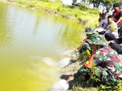 TMMD 129 Bojonegoro Hadirkan Harapan Baru, 11 Ribu Benih Ikan Ditebar di Desa Kesongo IMG 20260717 WA0048