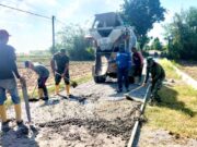 Usai Bongkar Paving Lama, Satgas TMMD 129 Bojonegoro Mulai Cor Jalan Dusun Mundu IMG 20260718 WA0026
