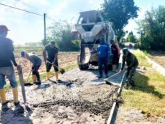 Usai Bongkar Paving Lama, Satgas TMMD 129 Bojonegoro Mulai Cor Jalan Dusun Mundu IMG 20260718 WA0026