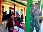 Senyum Anak-Anak Warnai TMMD 129 Bojonegoro, Bukti Dekatnya TNI dengan Rakyat IMG 20260718 WA0037
