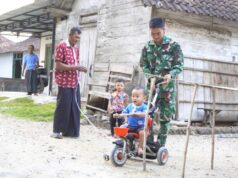 Sisi Humanis TMMD 129 Bojonegoro, Kehadiran Prajurit Disambut Hangat Anak-anak Kesongo IMG 20260719 WA0034