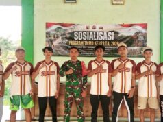 TMMD 129 Kodim Bojonegoro Perkuat Persaudaraan Lewat Turnamen Voli IMG 20260720 WA0017
