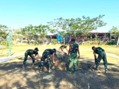 TMMD Bojonegoro Pererat Persatuan Lewat Turnamen Bola Voli Antar Dusun IMG 20260724 WA0011
