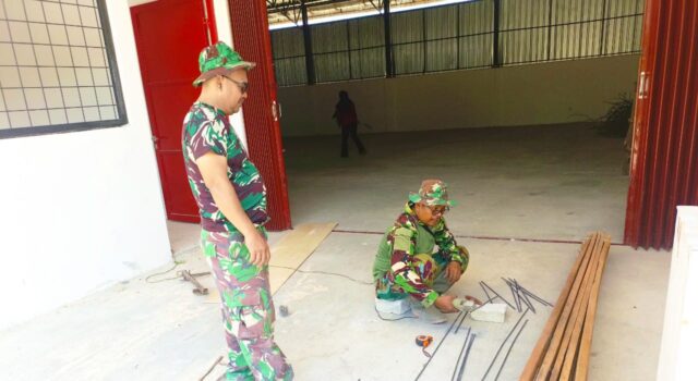 Potong Besi dengan Presisi, Satgas TMMD Bojonegoro Wujudkan Musholla Impian di Rest Area Kesongo IMG 20260724 WA0016