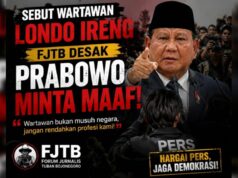 Pernyataan Prabowo Soal Londo Ireng Tuai Protes, Forum Jurnalis Televisi Bojonegoro Bersuara IMG 20260724 WA0051