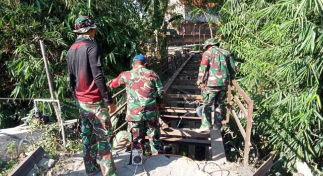 TMMD 129 Bojonegoro Percepat Perbaikan Jembatan Kesongo IMG 20260725 WA0030