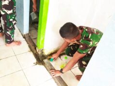 Prajurit dan Warga Kompak Bersihkan Masjid, Semangat TMMD 129 Bojonegoro Tuai Apresiasi IMG 20260726 WA0036