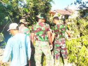Cegah Banjir, TMMD 129 Bojonegoro Bersama Warga Bersihkan Bantaran Sungai Kesongo IMG 20260727 WA0022
