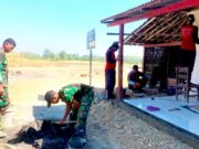 Finishing RTLH Mbah Wagini Dikebut, Bukti Nyata Kepedulian TMMD 129 Bojonegoro IMG 20260727 WA0025