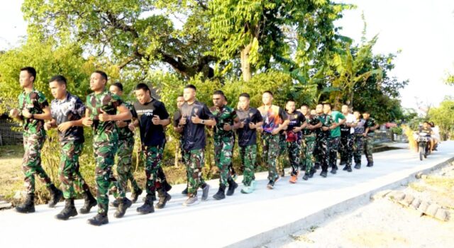 Lari di Jalan Hasil Karya Sendiri, Satgas TMMD Bojonegoro Tunjukkan Semangat Pantang Kendur IMG 20260727 WA0026