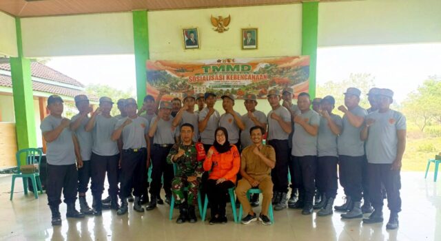 TMMD 129 Bojonegoro Perkuat Ketangguhan Desa, BPBD Bekali Warga Kesongo Ilmu Mitigasi Bencana IMG 20260729 WA0024