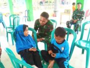 TMMD 129 Bojonegoro, Momen Hangat Prajurit TNI Bermain Bersama Anak-anak Kesongo IMG 20260729 WA0029