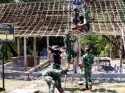 TMMD 129 Bojonegoro Hadirkan Harapan Baru, Rumah Mbah Kardo Masuki Tahap Pemasangan Atap IMG 20260731 WA0021
