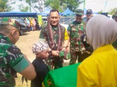 TMMD 129 Bojonegoro: Penyerahan Udeng Obor Sewu Jadi Momen Berkesan dalam Kunjungan Tim Wasev IMG 20260801 WA0030