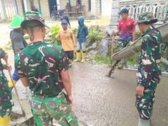 TMMD 129 Bojonegoro Percepat Pembangunan Jalan Desa, Satgas dan Warga Kompak Kerjakan Finishing Cor Beton IMG 20260802 WA0017