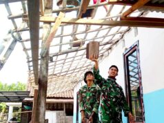 TMMD 129 Bojonegoro Sulap Rumah Pak Ladi Jadi Layak Huni, Senyumnya Kini Merekah IMG 20260802 WA0022
