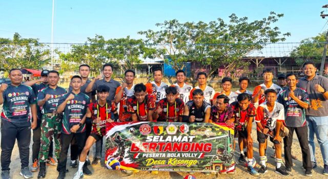 TMMD 129 Bojonegoro Tak Hanya Bangun Jalan, Turnamen Voli Satukan Warga IMG 20260803 WA0023