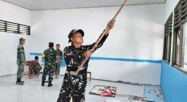 Sekolah Kusam Kini Bersinar, Aksi Satgas TMMD Bojonegoro Tuai Pujian IMG 20260804 WA0032