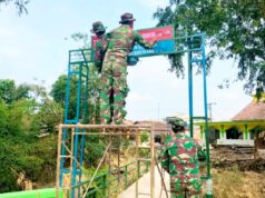 TMMD ke 129 Bojonegoro Bangun Jembatan Brang Etan, Mobilitas dan Ekonomi Warga Bakal Meningkat IMG 20260805 WA0014