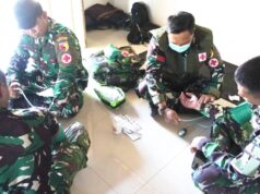Tim Kesehatan Satgas TMMD 129 Bojonegoro Rutin Periksa Kondisi Prajurit IMG 20260805 WA0021