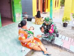 TMMD ke-129 Bojonegoro Bangun Semangat Gotong Royong, Babinsa Kesongo Turun Langsung Sosialisasi IMG 20260806 WA0019