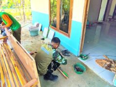 Jelang Penutupan TMMD Bojonegoro, Rumah Ibu Jasmiati Terus Dikebut IMG 20260808 WA0035