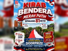 Tiga Bendera Raksasa Siap Warnai Kirab Kemerdekaan di Kampung Samin IMG 20260811 WA0075