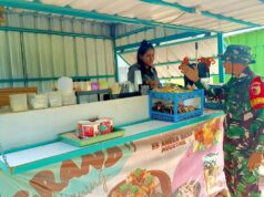 Rest Area Kesongo Ditata, TMMD ke 129 Bojonegoro Arahkan Pedagang UMKM ke Booth Container IMG 20260812 WA0024