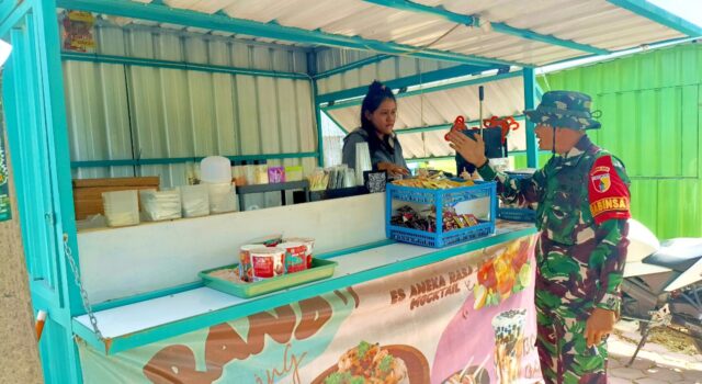 Rest Area Kesongo Ditata, TMMD ke 129 Bojonegoro Arahkan Pedagang UMKM ke Booth Container IMG 20260812 WA0024